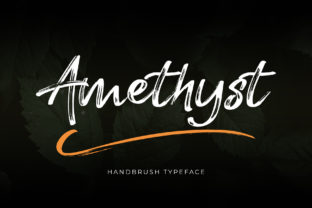 Amethyst: A Modern Handwritten Font for Web Design