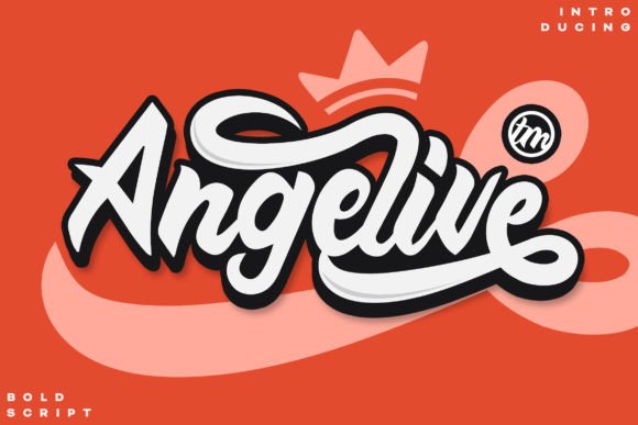 Angelive: A Handwritten Font for Warm Editorial Design
