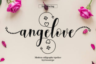 Angelove: A Charming Handwritten Font for Makers