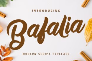 Bafalia: A Handwritten Font for Authentic Editorial Design