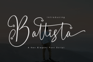 Battista: A Bold Script Font for Brand Identity