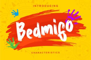 Bedmifo: A Bold Script Font for Campaigns