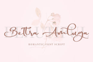Bettra Amluga: A Charming Script Font for Makers