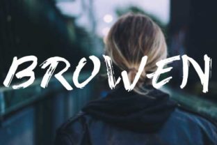 Browen Font: A Bold Script for Small Business Branding