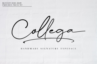 Collega Font: A Bold Script for Modern Web Design