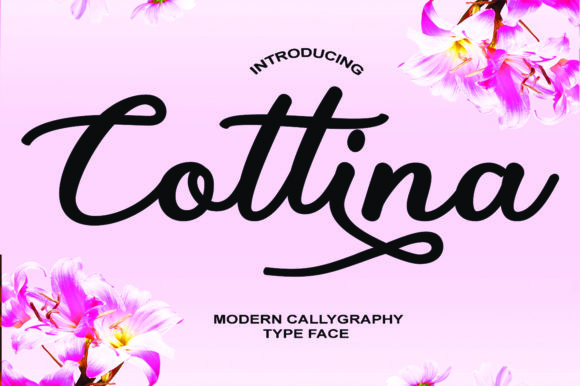 Cottina: A Romantic Script Font for Elegant Branding