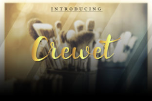 Crewet: A Bold Script Font for Modern Web Design