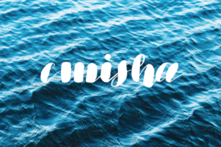 Emisha: A Bold Handwritten Font for Modern Editorial Design