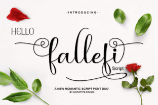 Fallefi: A Bold Romantic Script Font for Branding