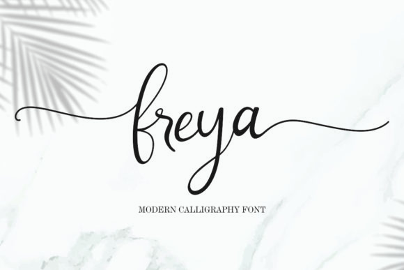 Freya: A Charming Script Font for Modern Brand Identity