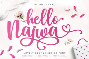 Hello Najwa: The Perfect Script Font for Campaigns