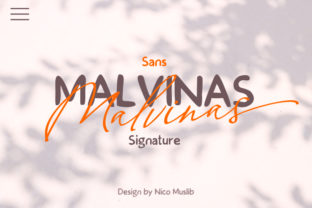 Malvinas Duo: A Premium Font for Editorial Design