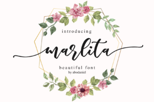 Marlita: A Unique Script Font for Editorial Design