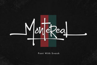 Motereal: A Bold Script Font for Creative Makers