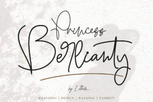 Princess Berlianty: A Modern Script Font for Makers