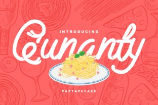 Qunanty: A Bold Script Font for Editorial Design