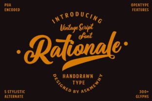 Rationale: A Cool Script Font for Editorial Design