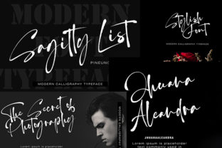 Sagitty List: A Bold Handwritten Font for Editorial Design