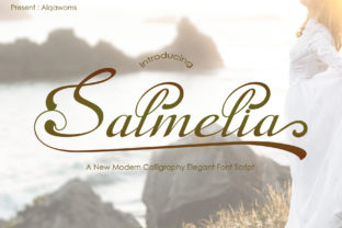 Salmelia: A Bold Handwritten Font for Brand Identity