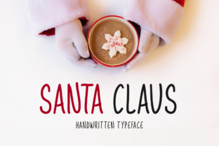 Santa Claus: A Festive Script Font for Branding