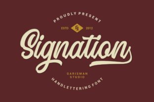 Signation: A Cool Script Font for Modern Branding