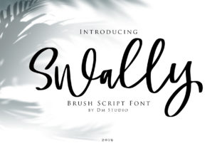 Swally: A Modern Handwritten Font for Web Design