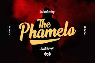 The Phamelo: A Bold Script Font for Crafters
