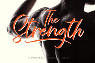 The Strength Font: A Bold Script for Your Brand